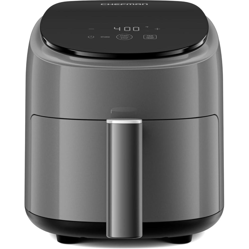 Chefman Mini Air Fryer 2 Quart Air Fryer, Compact Space Saving Air Fryer, Non-stick PFAS Free Basket, Quick and Easy Meal in Minutes, Perfect for Apartments and Homes