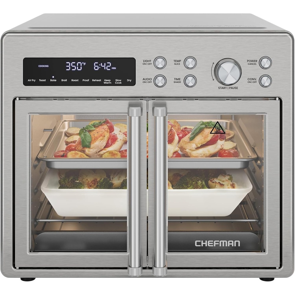 Digital French Door Air Fryer + Oven